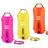 Swim Buoy for Open Water Swimmers and Triathletes - Light and Visible Float for Safe Training and Racing 